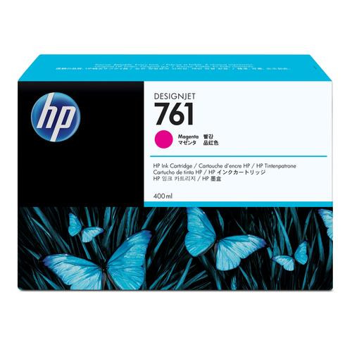 HP 761 cartouche d'encre DesignJet magenta, 400 ml - CM993A
