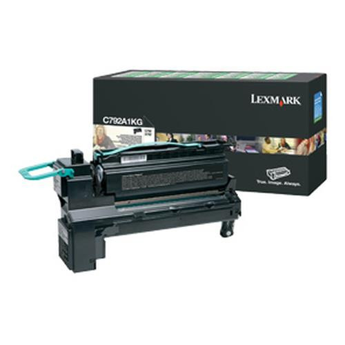 Lexmark  Cartouche de toner 1 pièce(s) Original Noir - C792A1KG