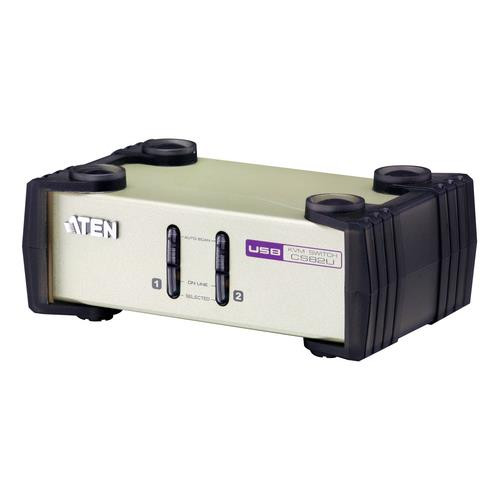 ATEN Commutateur KVM VGA PS/2 USB 2 ports - CS82U-AT