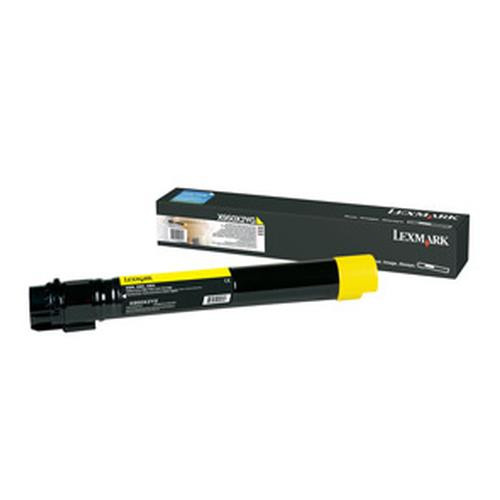 Lexmark  Cartouche de toner 1 pièce(s) Original Jaune - X950X2YG