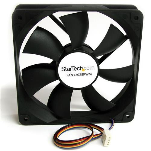 StarTech.com Ventilateur d'Ordinateur 120 mm avec PMW - Connecteur à Modulation d'Impulsion en Durée - FAN12025PWM