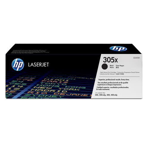 HP 305X toner LaserJet noir grande capacité authentique - CE410X