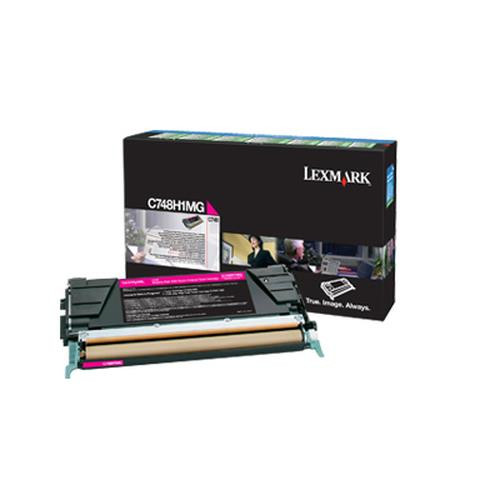 Lexmark  Cartouche de toner 1 pièce(s) Original Magenta - C748H1MG