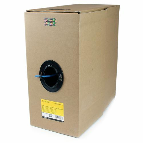 StarTech.com  câble de réseau Bleu 304,9 m Cat6 U/UTP (UTP) - WIRC6CMPBLU