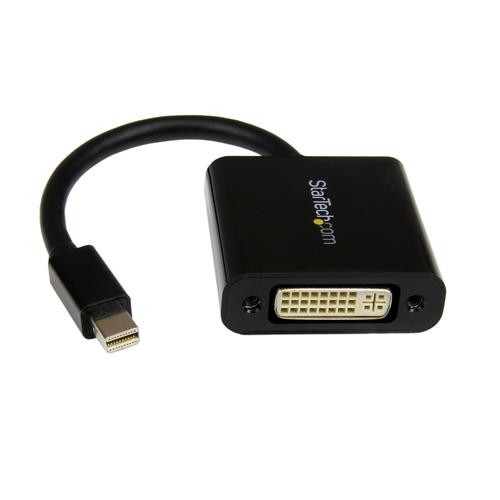 StarTech.com Adaptateur Mini DisplayPort vers DVI - Convertisseur Mini DP à DVI-D - Vidéo 1080p - mDP ou TB 1/2 Mac/PC vers Moniteur DVI - Câble Compact mDP 1.2 vers DVI Single-Link - MDP2DVI3 StarTech.com Adaptateur Mini DisplayPort vers DVI - Convertisseur Mini DP à DVI-D - Vidéo 1080p - mDP ou TB 1/2 Mac/PC vers Moniteur DVI - Câble Compact mDP 1.2 vers DVI Single-Link - MDP2DVI3