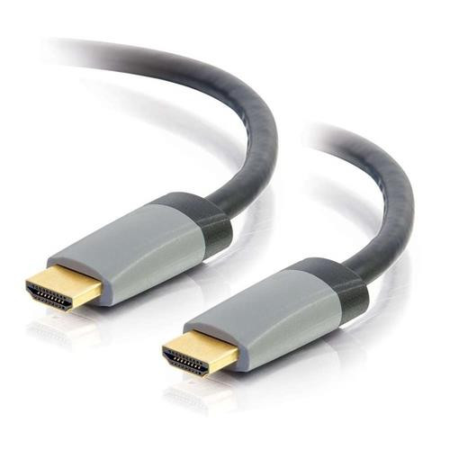 C2G 2 m Câble HDMI® Select haut débit avec Ethernet 4K 60 Hz - encastrable dans le mur, certifié CL2 - 42522