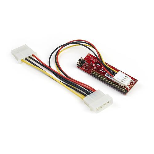 StarTech.com Adaptateur IDE 40 pin PATA vers SATA pour disque dur / SSD 2.5" ou 3.5" et graveur optique 5.25" - IDE2SAT2