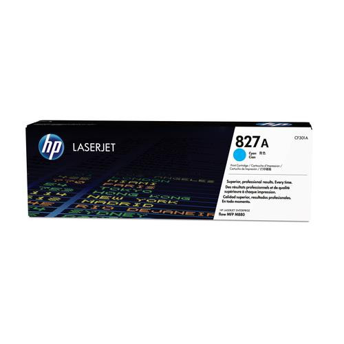 HP 827A toner LaserJet cyan authentique - CF301A