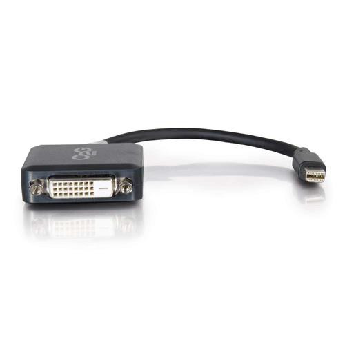 C2G  câble vidéo et adaptateur 0,2 m Mini DisplayPort DVI-D Noir - 54311