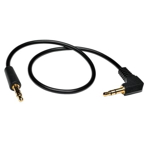 Tripp Lite  câble audio 0,3 m 3,5mm Noir - P312-001-RA Tripp Lite  câble audio 0,3 m 3,5mm Noir - P312-001-RA