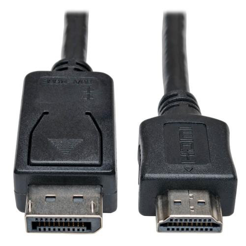 Tripp Lite  câble vidéo et adaptateur 1,83 m HDMI Type A (Standard) DisplayPort Noir - P582-006
