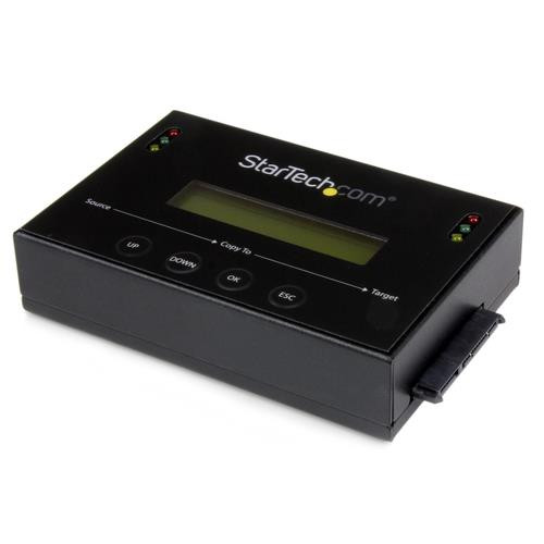 StarTech.com Duplicateur de Disque Dur Autonome 1:1 avec Gestionnaire d'Images pour la Sauvegarde et la Restauration, Stockage de Plusieurs Images de Disque sur un Disque SATA 2,5/3,5", Cloneur de HDD/SSD - SATDUP11IMG
