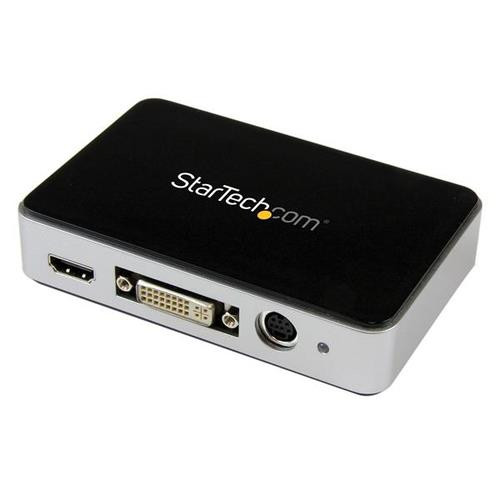 StarTech.com Boîtier d'acquisition vidéo HD USB 3.0 - Enregistreur vidéo HDMI / DVI / VGA / Composant - 1080p - 60fps - USB3HDCAP