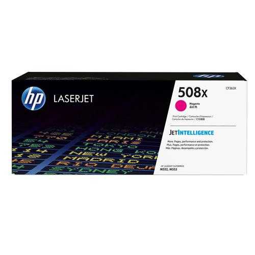 HP 508X toner LaserJet Magenta grande capacité authentique - CF363X