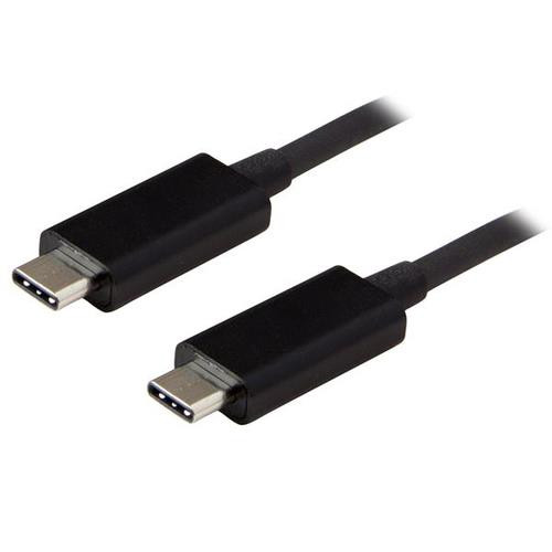 StarTech.com Câble USB-C de 1m, USB 10Gbps, 60W (3A) Power Delivery, 8K 60Hz/4K 144Hz DP Alt Mode, Certifié USB-IF - Compatible Thunderbolt - USB31CC1M