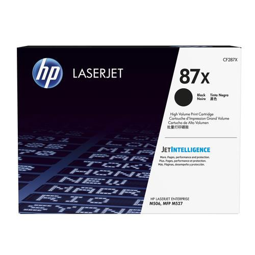 HP 87X toner LaserJet noir grande capacité authentique - CF287X