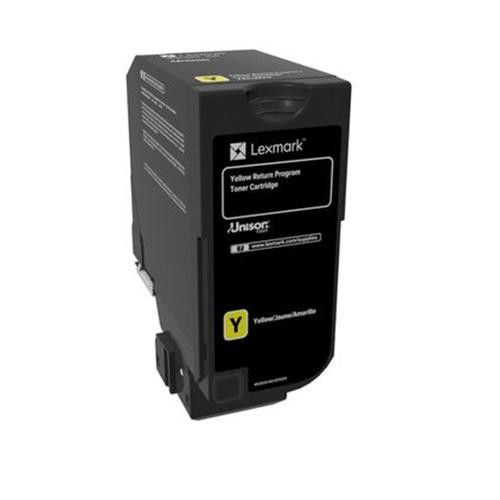 Lexmark  Cartouche de toner 1 pièce(s) Original Jaune - 74C10Y0