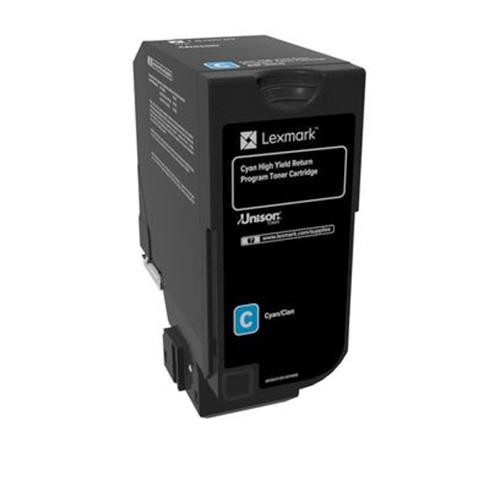 Lexmark  Cartouche de toner 1 pièce(s) Original Cyan - 84C1HC0
