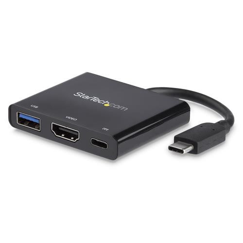 StarTech.com Adaptateur multifonction USB-C vers HDMI 4K avec USB Power Delivery et port USB-A - CDP2HDUACP