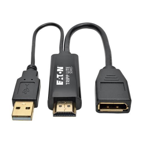 Tripp Lite  câble vidéo et adaptateur 0,15 m HDMI DisplayPort Noir - P130-06N-DP-V2