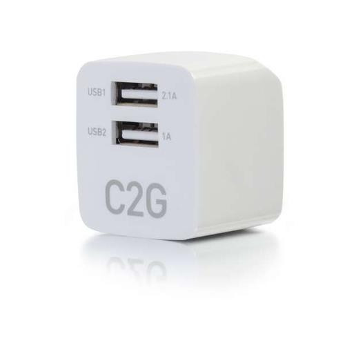 C2G  chargeur d'appareils mobiles Universel Blanc Secteur Intérieure - 22322