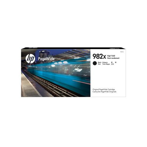 HP Cartouche d’encre noir PageWide 982X grande capacité authentique - T0B30A