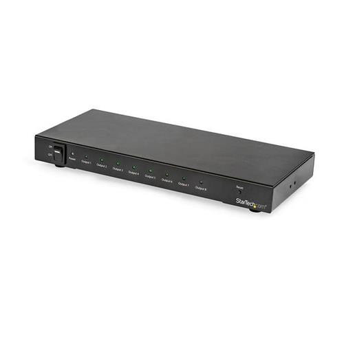 StarTech.com Splitter vidéo HDMI 4K 60 Hz à 8 ports - Répartiteur HDMI Ultra HD compatibe HDR - ST128HD20