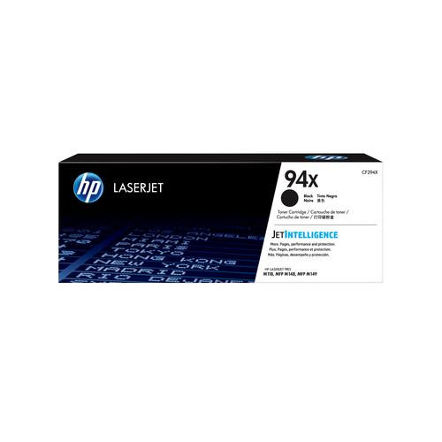 HP Toner noir LaserJet 94X authentique grande capacité - CF294X