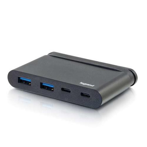 C2G  hub & concentrateur Thunderbolt 3 5000 Mbit/s Noir - 26914