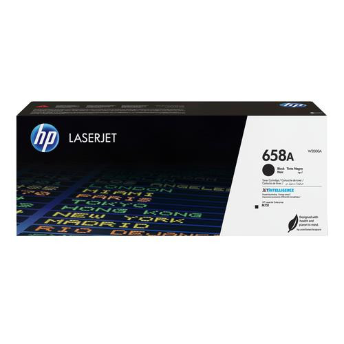 HP Toner noir LaserJet 658A authentique - W2000A
