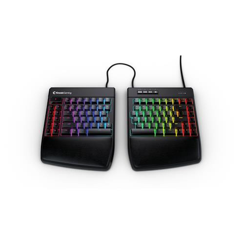 Kinesis Freestyle Edge RGB clavier Gaming USB QWERTY Noir - KB975-BLU
