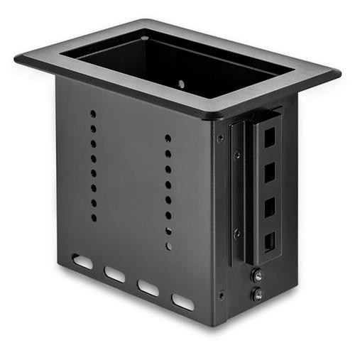 StarTech.com  range-câbles Bureau Boîtier de câbles Noir 1 pièce(s) - BEZ4MOD