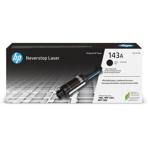 HP Kit de recharge de toner laser noir 143A Neverstop authentique - W1143A