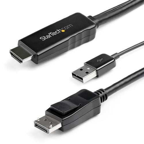 StarTech.com Câble adaptateur DisplayPort vers HDMI - 3 m - 4K 30 Hz - HD2DPMM3M
