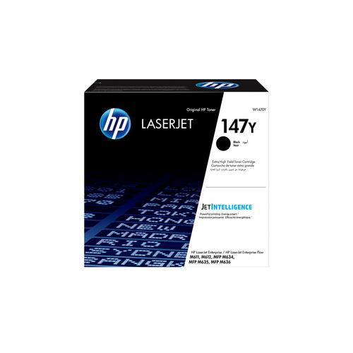 HP Toner noir extra grande capacité LaserJet authentique 147Y - W1470Y