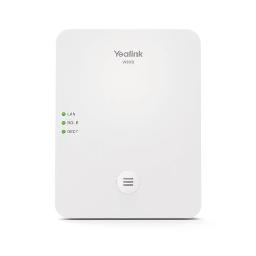 Yealink W80B station de base DECT Blanc - 1302012