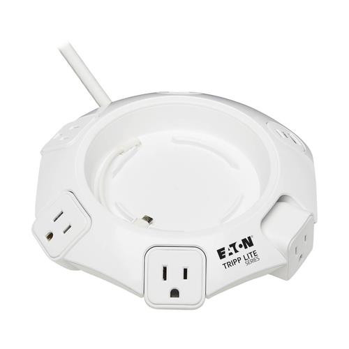 Tripp Lite  protection surtension Blanc 4 sortie(s) CA 120 V 2,44 m - TLP48USBCUFO