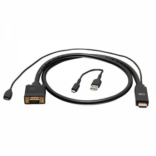 C2G Câble adaptateur vidéo HDMI vers VGA de 3 m - 1080p - 41473