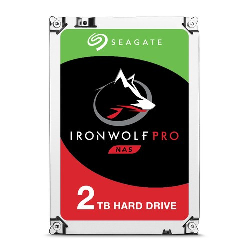 Seagate IronWolf Pro  disque dur 2 To 7200 tr/min 256 Mo 3.5" Série ATA III - ST2000NE001