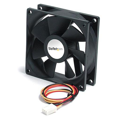 StarTech.com Ventilateur PC Silencieux à Double Roulement à Billes - Alimentation TX3 - 92 mm - FAN9X25TX3L