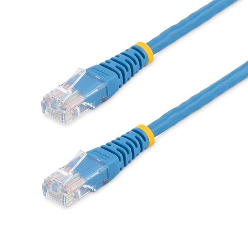 StarTech.com 8 ft Blue Molded Category 5e (350 MHz) UTP Patch Cable câble de réseau Bleu 2,44 m - M45PATCH8BL