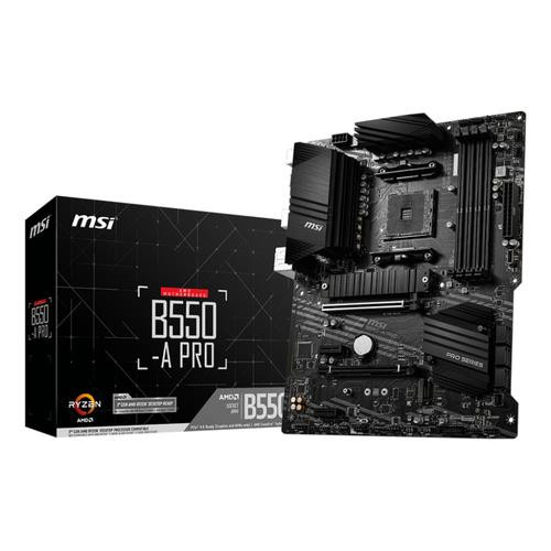 MSI  carte mère AMD B550 Emplacement AM4 ATX - B550-A PRO MSI  carte mère AMD B550 Emplacement AM4 ATX - B550-A PRO