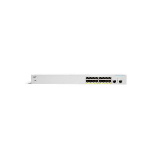 Cisco CBS220-16T-2G Géré L2 Gigabit Ethernet (10/100/1000) Blanc - CBS220-16T-2G-NA