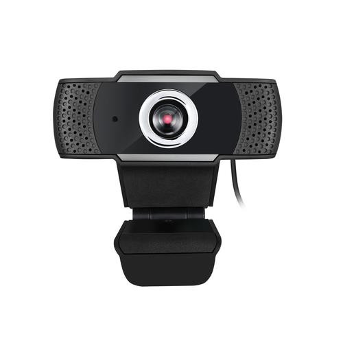 Adesso CyberTrack H4 webcam 2,1 MP 1920 x 1080 pixels USB 2.0 Noir, Argent - CYBERTRACK H4