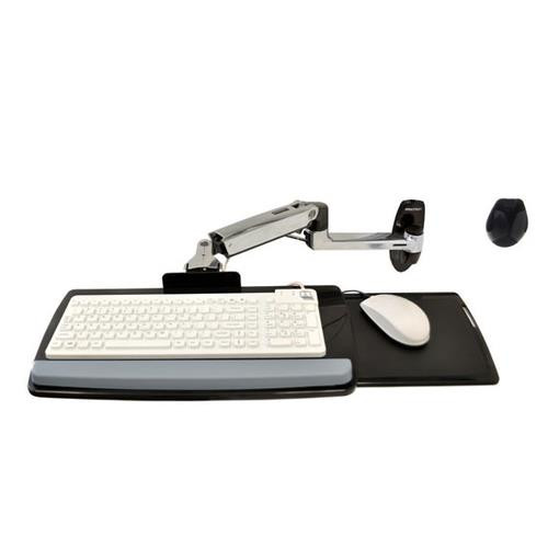 Ergotron LX Wall Mount Keyboard Arm Argent - 45-246-026