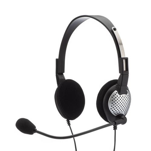 Andrea Communications NC-185 Casque Avec fil Arceau Bureau/Centre d'appels Noir - C1-1022400-1