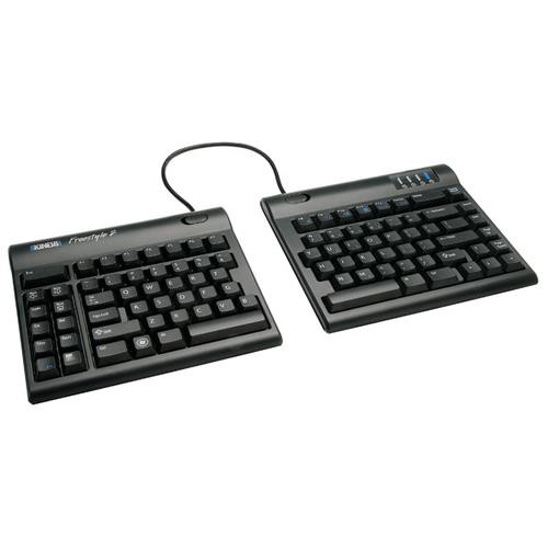 Kinesis Freestyle2 clavier Bureau USB QWERTY Noir - KB800PB-US
