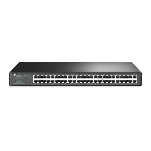 TP-Link  commutateur réseau Non-géré Fast Ethernet (10/100) 1U Noir - TL-SF1048
