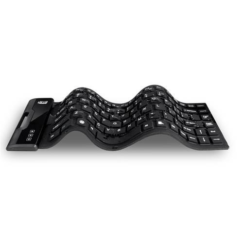Adesso  clavier USB QWERTY Anglais Noir - AKB-212UB