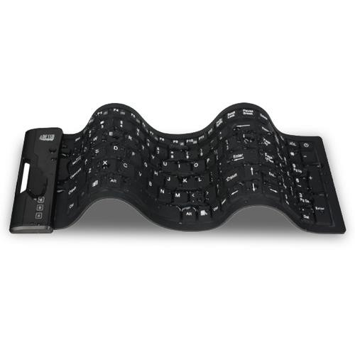 Adesso  clavier USB QWERTY Anglais Noir - AKB-222UB
